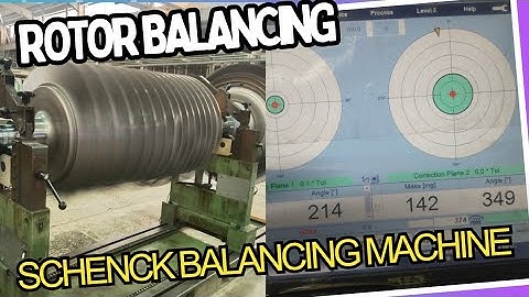 Rotor Dynamic Balancing | Schenck Balancing Machine