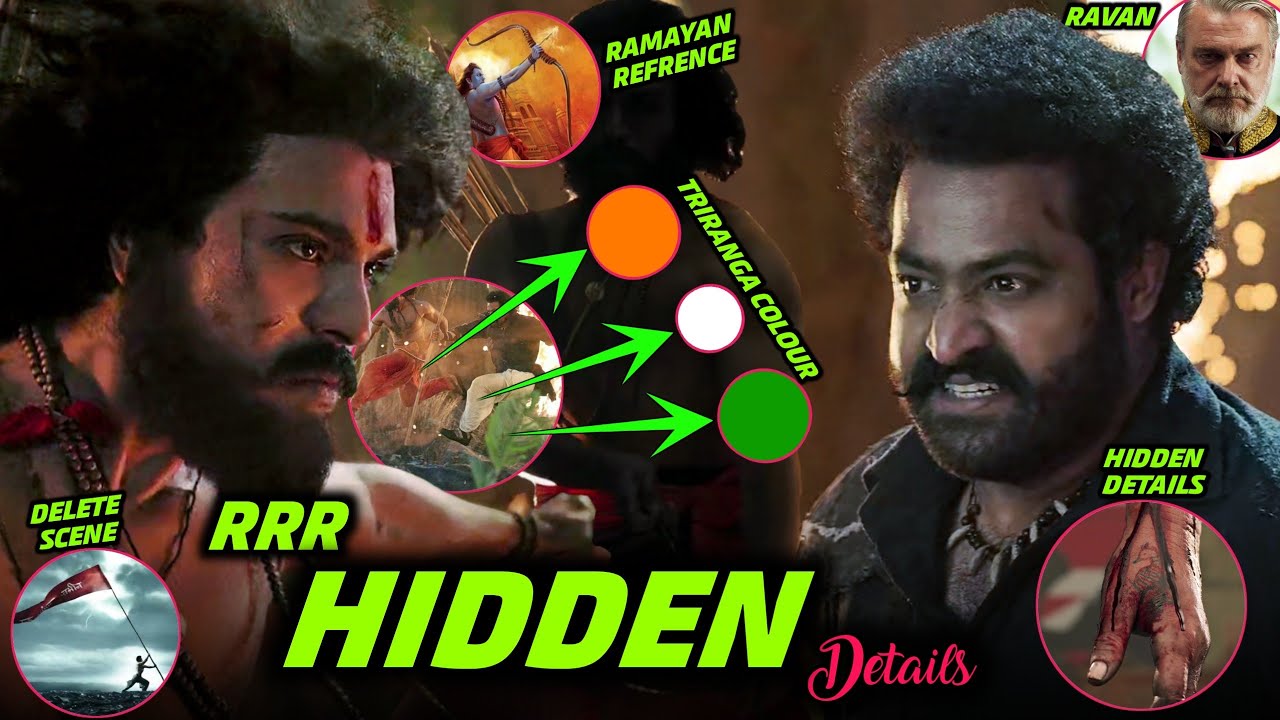 RRR Hidden Details | Deleted Scenes | NTR, Ram Charan, Ajay Devgn, Alia Bhatt, SS Rajamouli