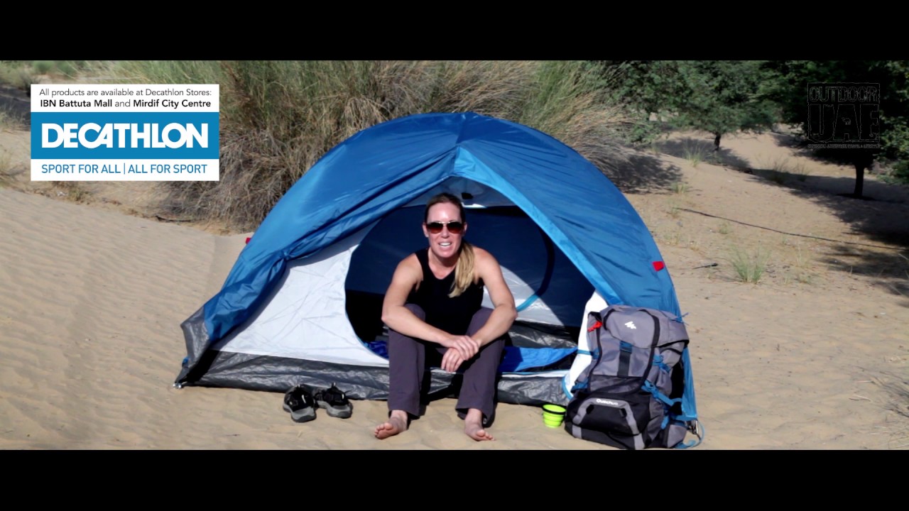 decathlon camping gear