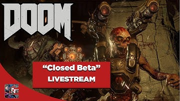 DOOM Multiplayer Closed Beta Gameplay | CenterStrain01