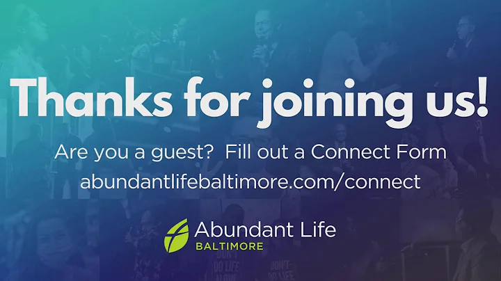 Abundant Life Baltimore LIVE