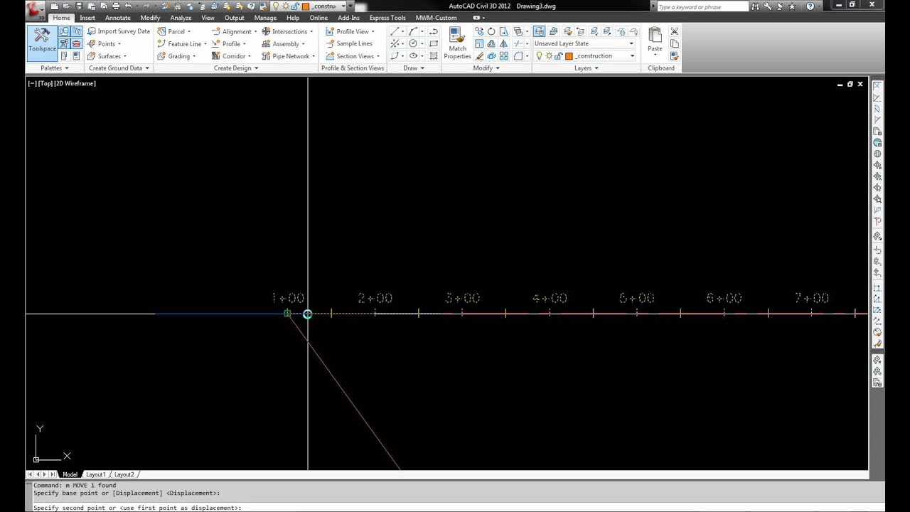 edit alignment geometry hold stationing youtube survey stationing format