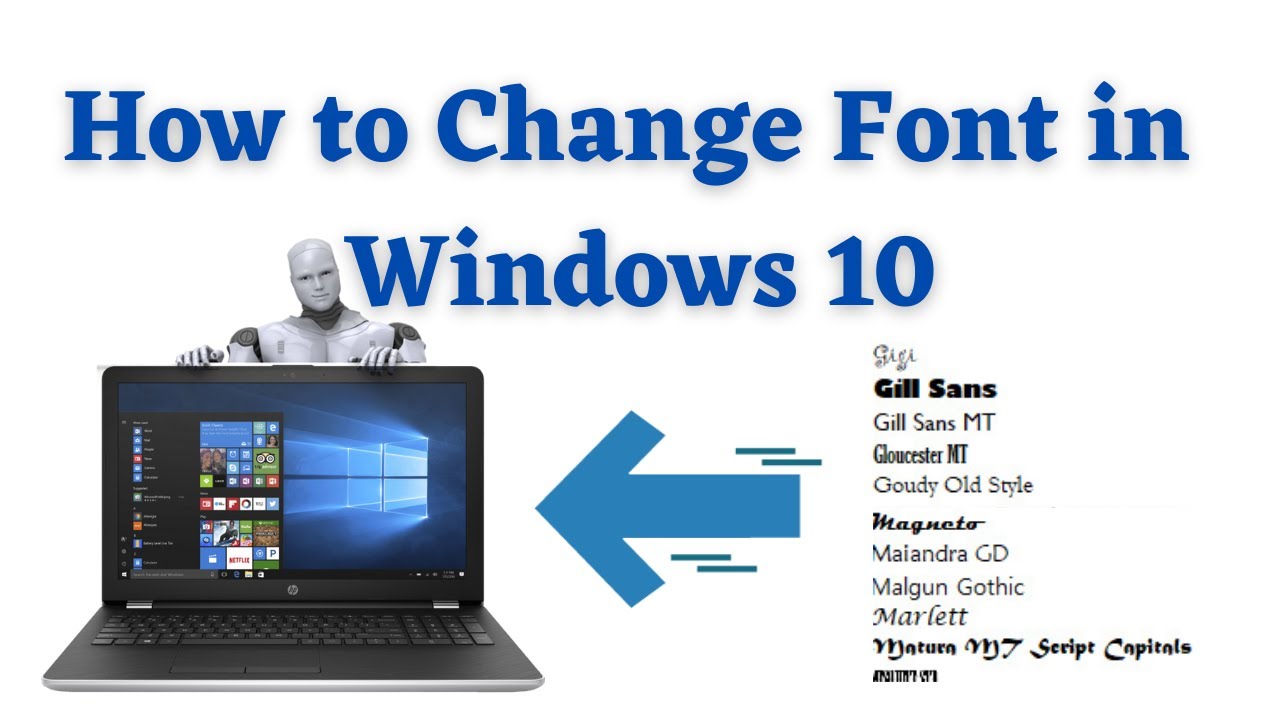 How To Change Font Style In Windows 10 Font Windows 10 Tin How To Change Font Style In Windows 10 Font Windows 10 Tin