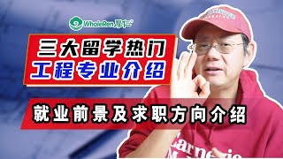 3大热门工程类专业，ME/EE/CE就业前景及岗位介绍！