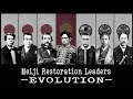 🌍 Meiji Restoration / Japanese Civil War LEADERS EVOLUTION