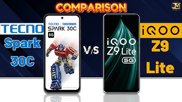 Tecno Spark 30C vs iQOO Z9 Lite : Which Phone is Best❓😮