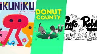 Обзор Pikuniku / Donut County / Gato Roboto