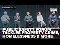 Public safety forum tackles property crime, homelessness and when to call police
