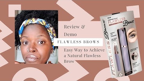Easy How To Eyebrow Tutorial for Beginners | Feat Flawless Brows