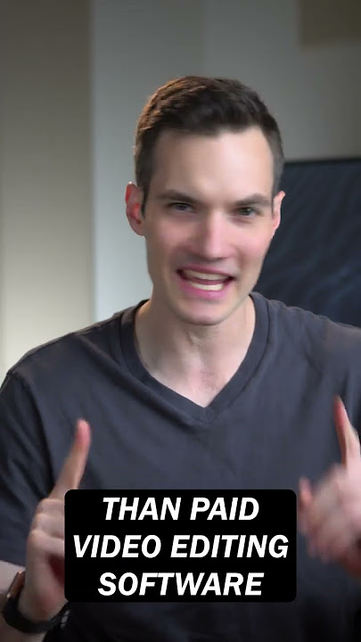 BEST FREE Video Editing Software for PC