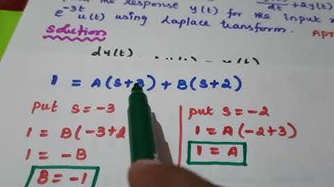 University problems#3/Unit-III/Signals and Systems/Analysis of LTI-CT systems using Laplace transfor
