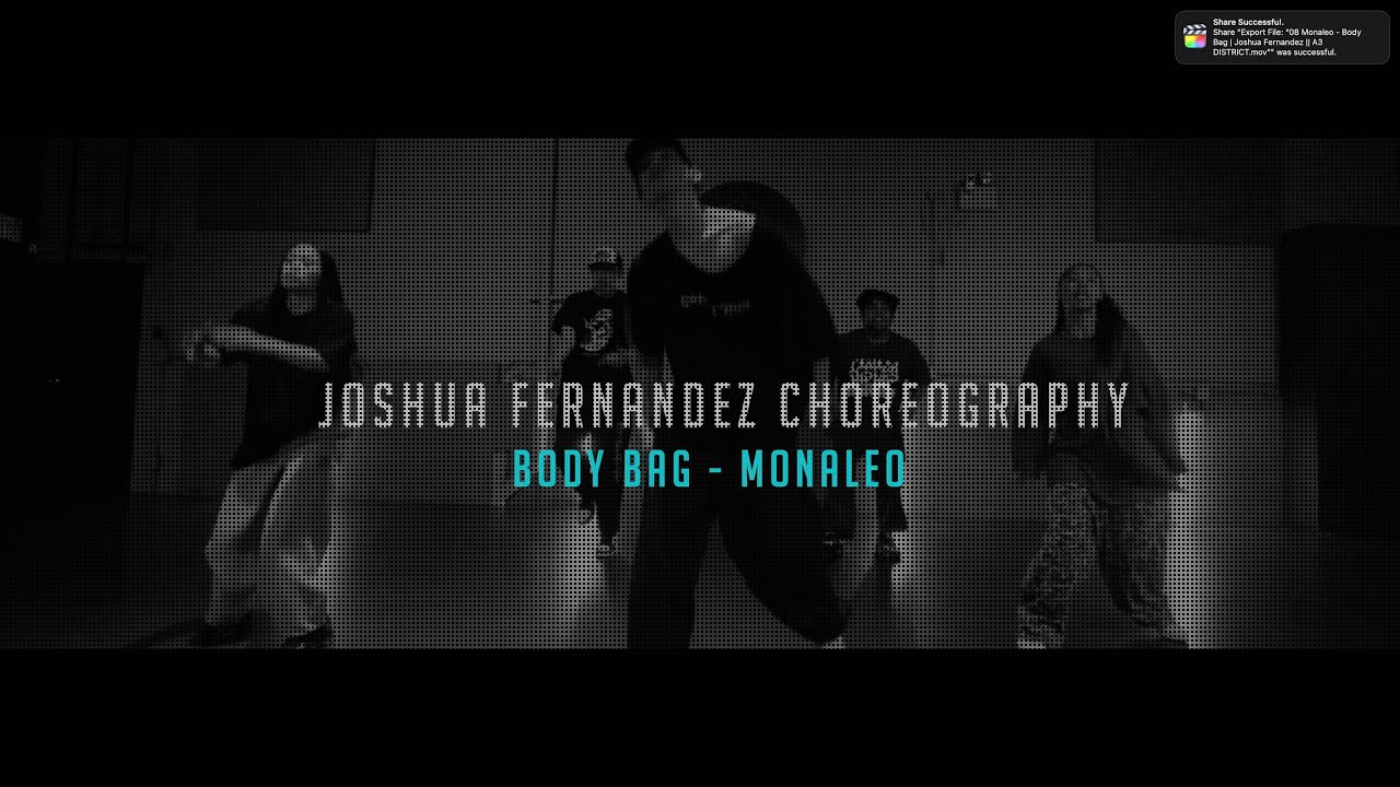 Monaleo Body Bag Joshua Fernandez A3 DISTRICT YouTube