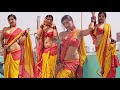 Low waist saree sundari saree fashion show exclusive