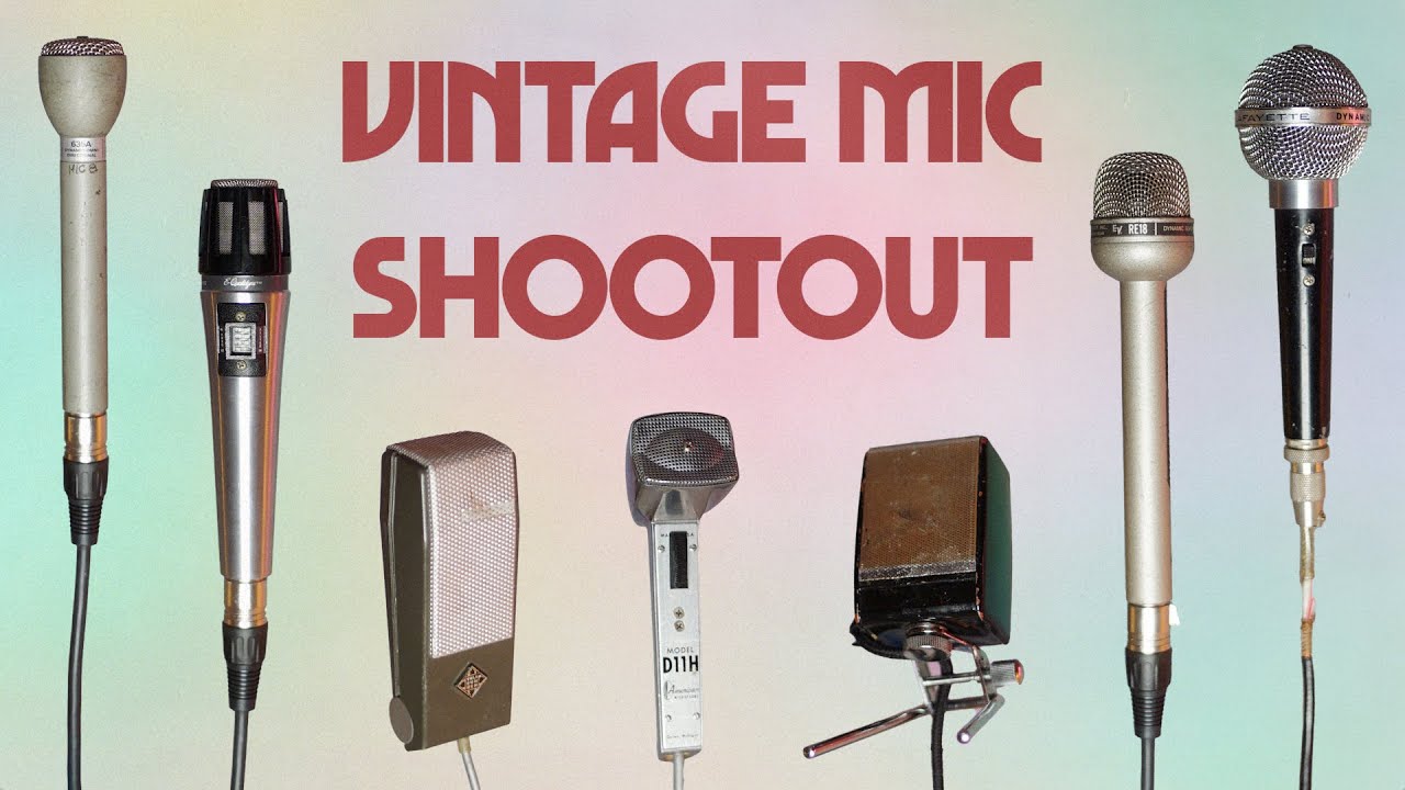 Vintage Microphone Shootout YouTube