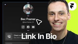 Framer Tutorial: Create a Link In Bio Site