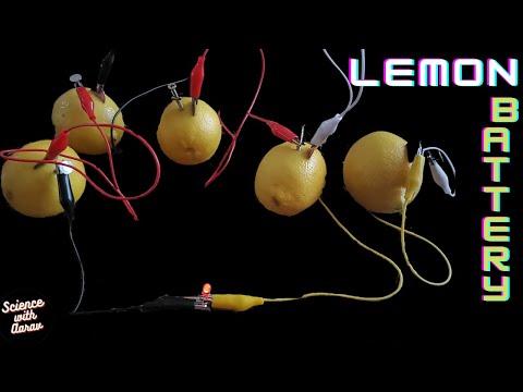 How to power LED using lemon |Lemon battery experiment |Steps to troubleshoot lemon battery