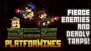 Platformines Launch Trailer (PC) Fierce Mines and Deadly Traps!