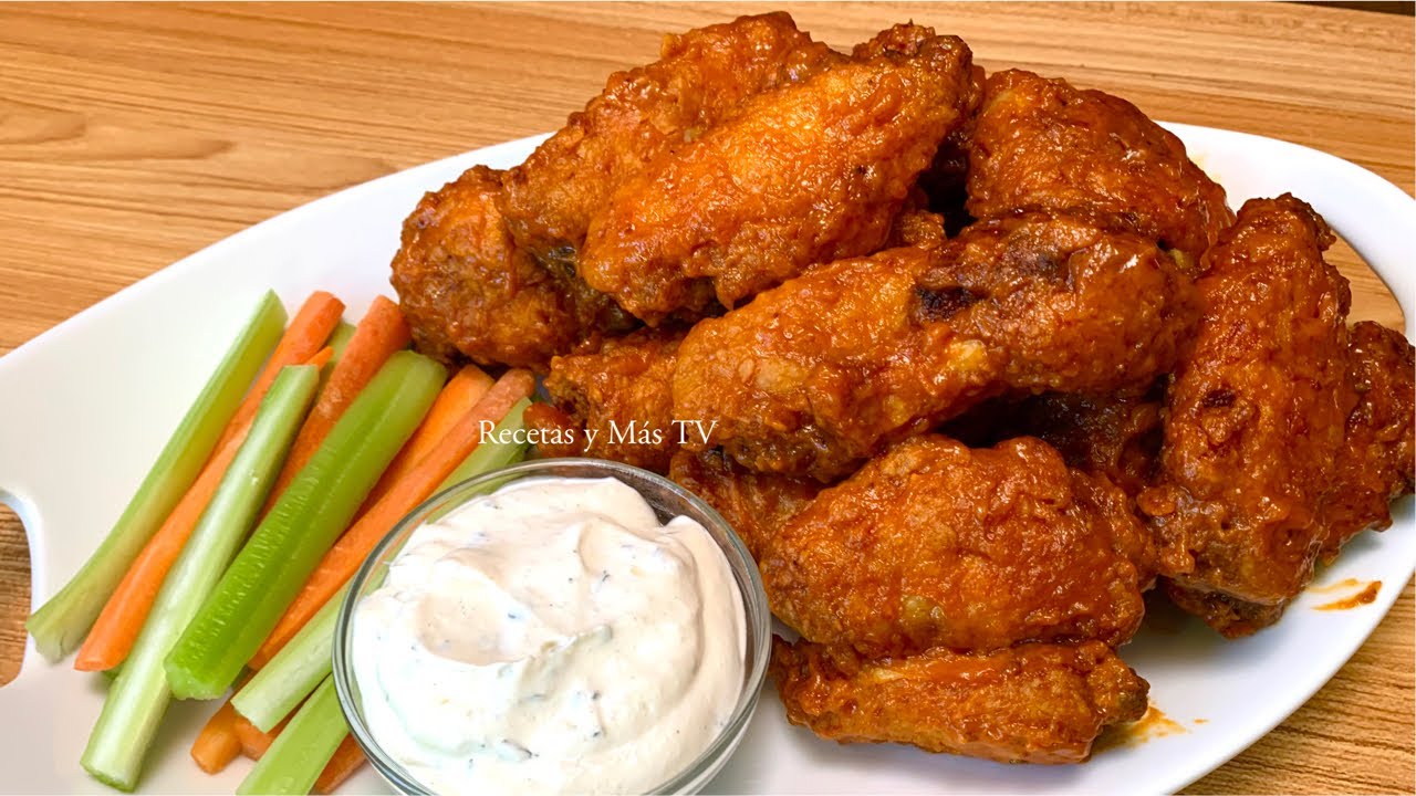 Buffalo Wings with Ranch - YouTube