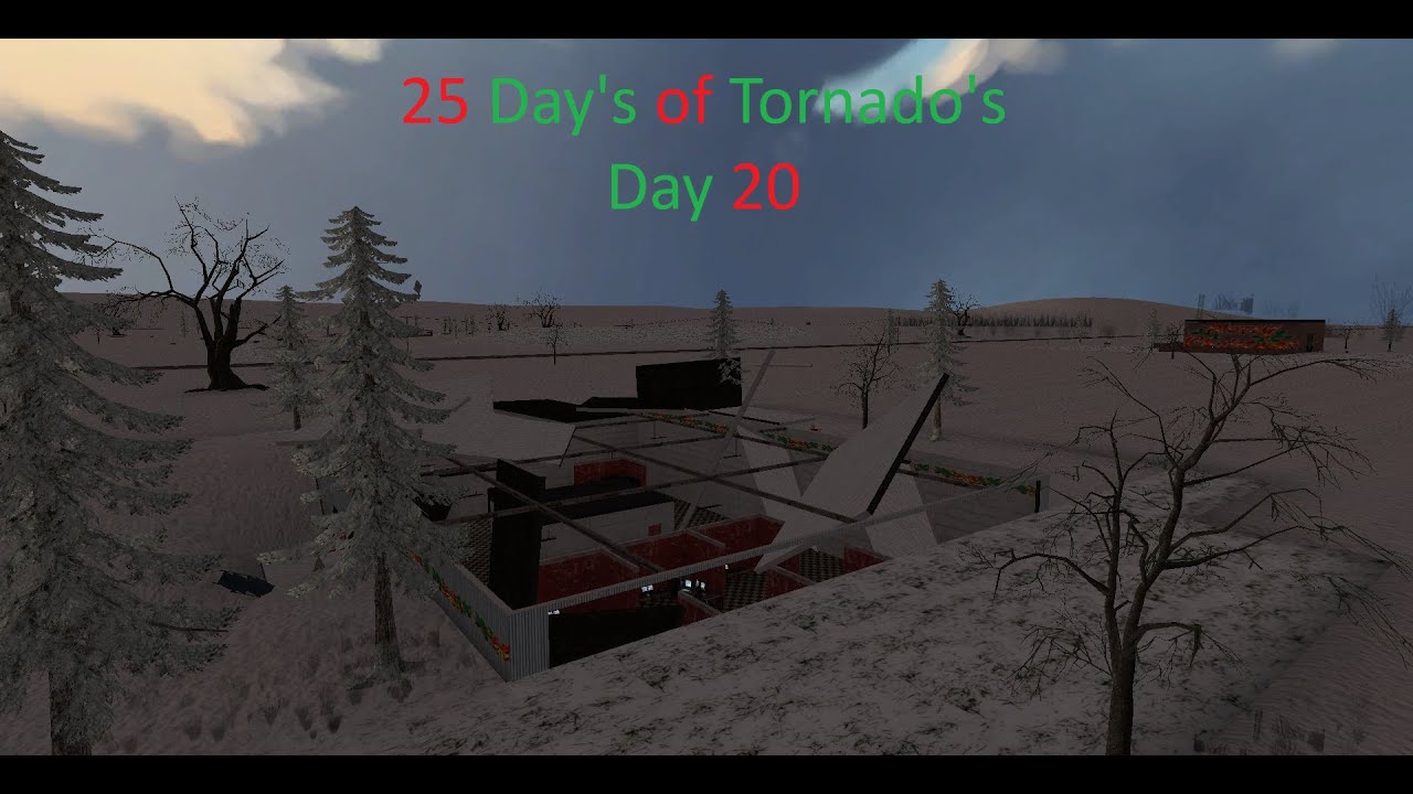 A Tornado Hit The Weather Station! (25 Days of Tornado's day 20