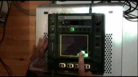 Sparkle vision (Kaossilator Pro live)