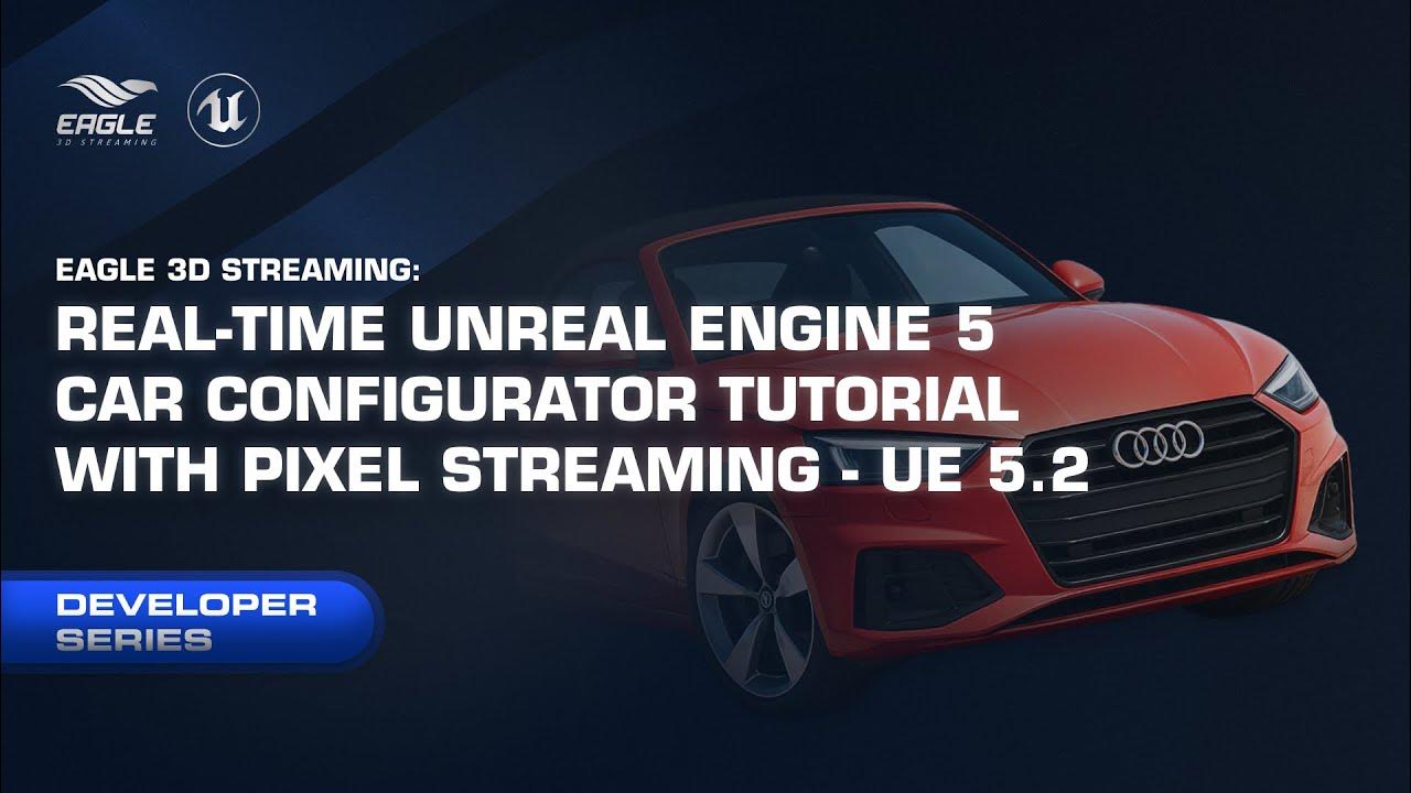 RealTime Unreal Engine 5 Car Configurator Tutorial with Pixel