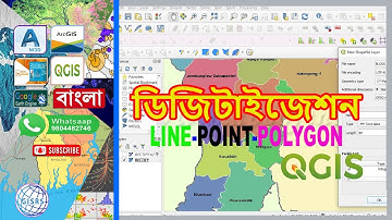 Mastering Digitization: Point, Line, and Polygon in QGIS