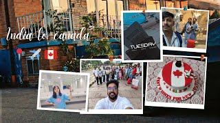 India to Canada🇨🇦 || Full ✈️Journey || KLM via AMS || Amazing experience ||14-08-2023 || vlog 11