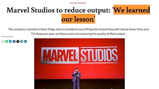 Marvel Finally Admits That They Suck