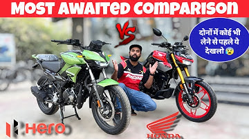 2026 Hero Xtreme 125r Dual ABS Vs Honda Cb 125 Hornet Deep Detailed Comparison Review Price Mileage