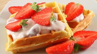 Вкусные Мягкие Вафли с Рикоттой. Ну Очень Простой Рецепт. ПП.