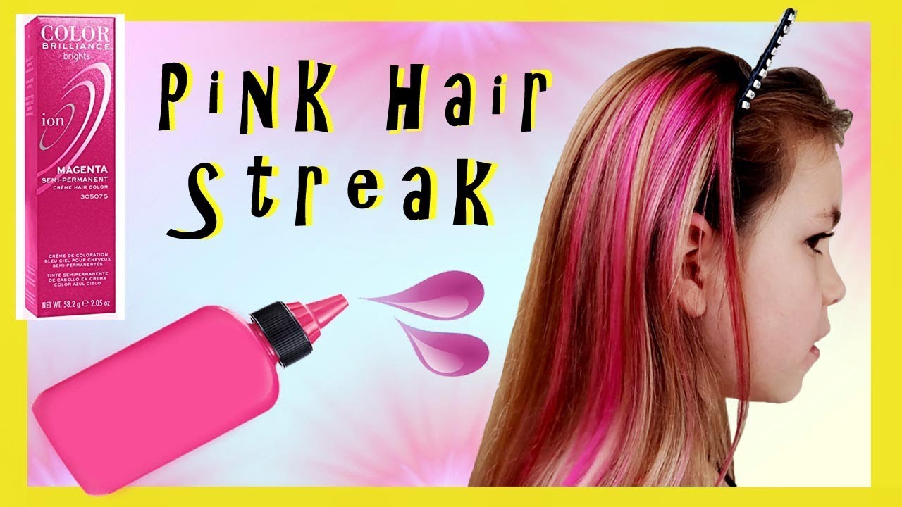 How to DIY Pink Streaks in Blonde Hair - wide 9