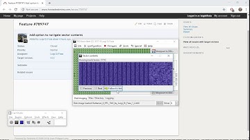 IECHost GUI client: sector navigation