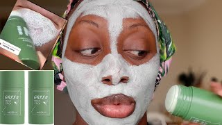 Miracle Green Face Mask Stick on Textured Skin | Does it work?