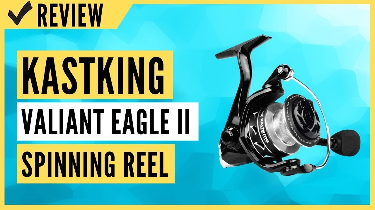 KastKing Valiant Eagle II Spinning Reel - Bald Eagle Edition