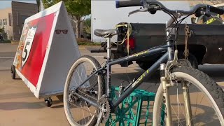 Englewood man creates mobile 'Bike Shelters' for people in need