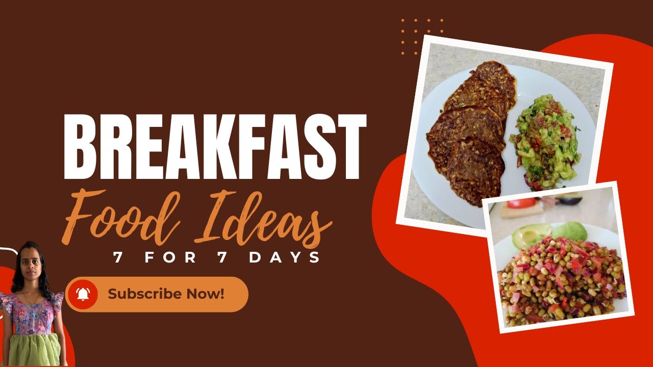 7 Days, 7 Simple & Tasty Healthy Breakfasts 🍽️🌿 | Easy Telugu Recipes 