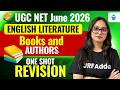 UGC NET English 2026 | Books and Authors for NET/JRF | Most Important Authors + PYQs Questions
