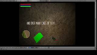 Simple player UI Text typewriter effect spawner w/multiple lines