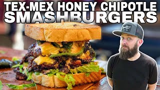 Bring the Heat with CJ's Tex-Mex Smash Burgers | Blackstone Griddle