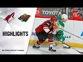 Coyotes @ Wild 3/12/21 | NHL Highlights