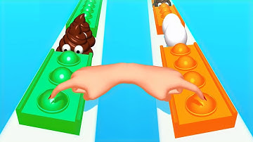 Pop Run Game! Satisfying and Relaxing ASMR Slicing Video