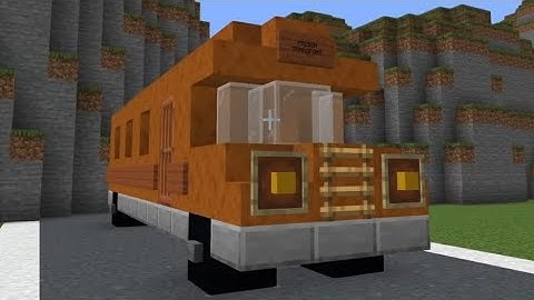 MINECRAFT: HOW TO MAKE PRISON BUS #2