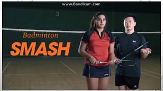 GCSE PE Individual performance - Badminton - essential skills and techniques - The Smash