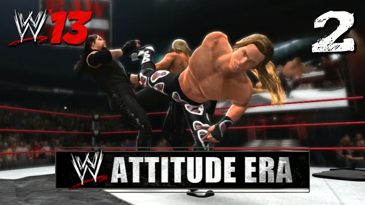 WWE '13 - Attitude Era [2] : Premier Match Hell in a Cell à Badd Blood ...