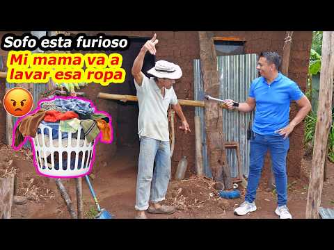 Tata dios me tiene que mandar la molendera para que me sirva, si no mi mama va a lavar esa ropa - Ed