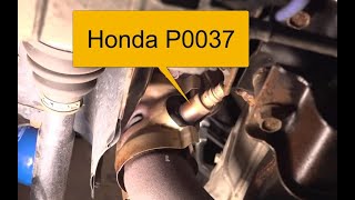 How To Fix a Honda P0037 Code: HO2S Heater Control Circuit Low (Bank 1 Sensor 2)