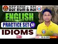 BSF HCM English Class | BSF English Practice Set #57 | Idioms | BSF ASI English By Rinku Sir