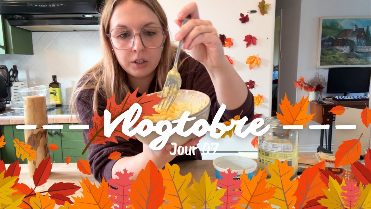 VLOGTOBRE Jour 07 - DIY brico, lavage et radotage