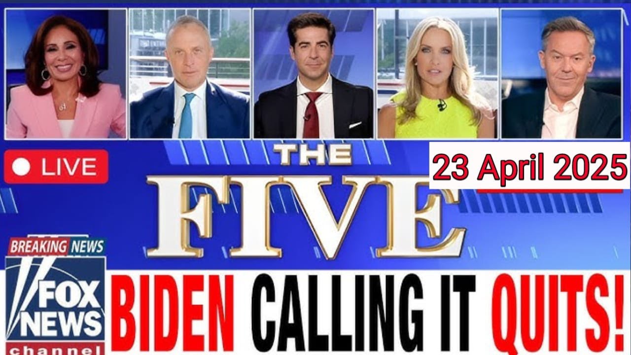 The Five 4/23/25 FULL END SHOW | FOX BREAKING NEWS TRUMP April 23, 2025