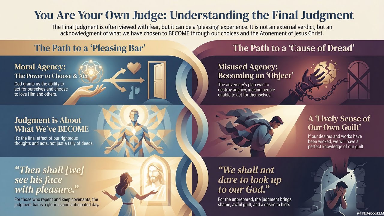 They Are Their Own Judges | source; Elder David A. Bednar, General Conference October 2025